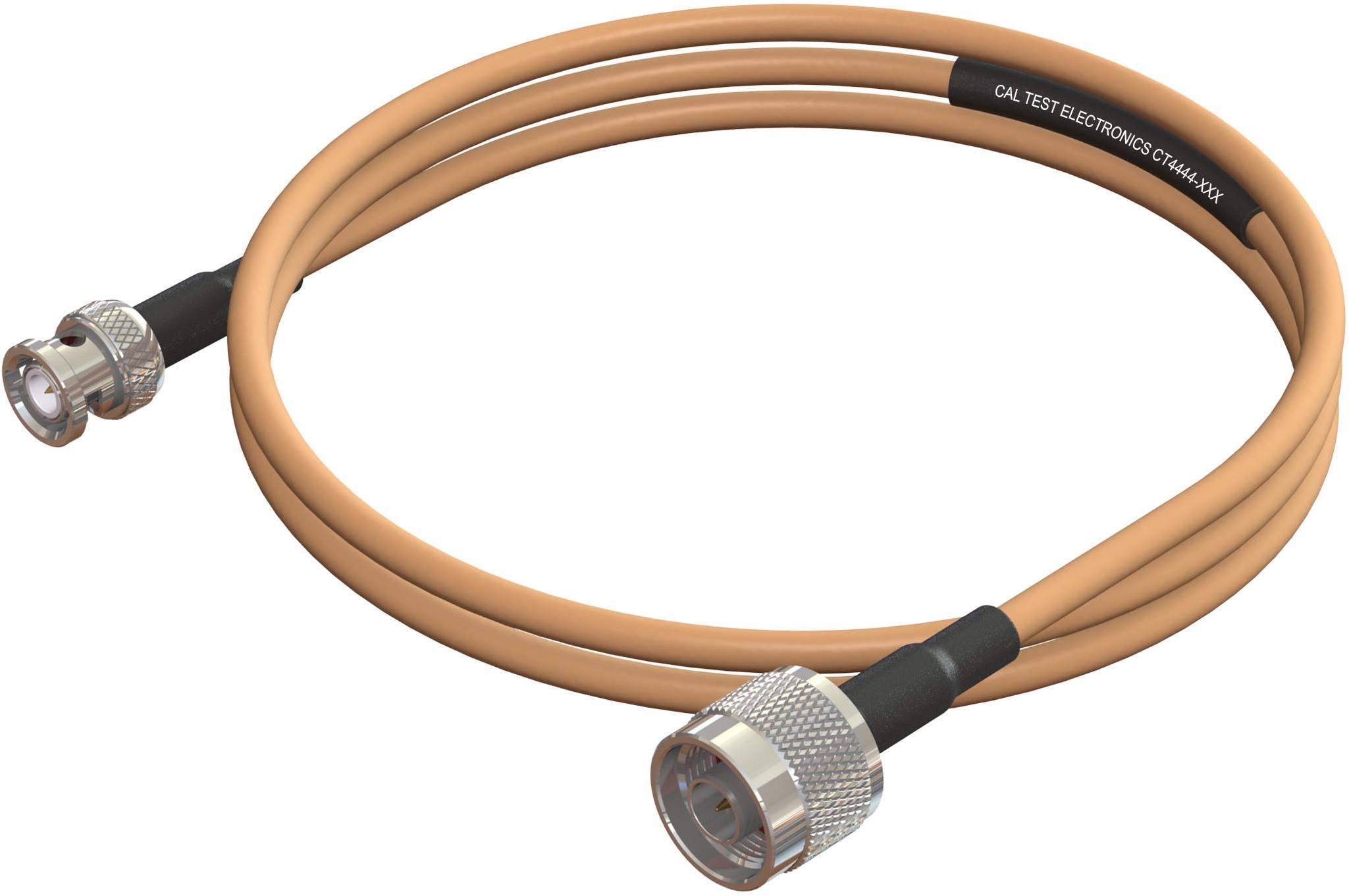 Cal Test Electronics-CT4444-100 Montaje de cables coaxial Cable Assembly Coaxial 1m Type N to BNC M-M