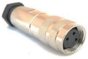 Bulgin Components PLC-PXMBNI16FBF05ASC Conector circular Conn M16 Circular SKT 5 POS Solder ST Cable Mount 5 Terminal 1 Port Bulk