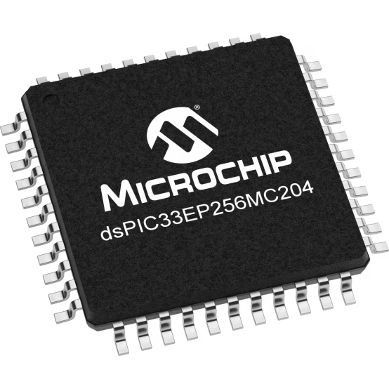 Microchip Technology-DSPIC33EP256MC204T-I/PT Microcontrollers - MCUs MCU 16-bit dsPIC RISC 256KB Flash 3.3V 44-Pin TQFP T/R
