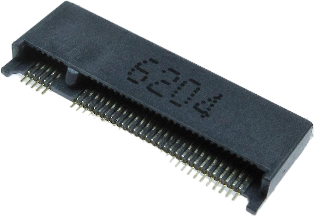 ADAM TECH-M2-A1-67-R-SMT-4.10-KB-T/R Raccordement de bord de carte Connector Gen3, 67Pin, B Key,Height4.1mm
