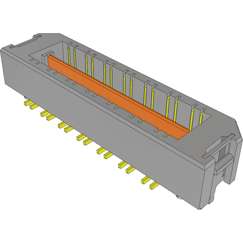 Samtec-QTE-014-01-F-D-DP-A-L Connector Headers and PCB Receptacles Conn High Speed Micro Plane HDR 28 POS 0.8mm Solder ST SMD Tray