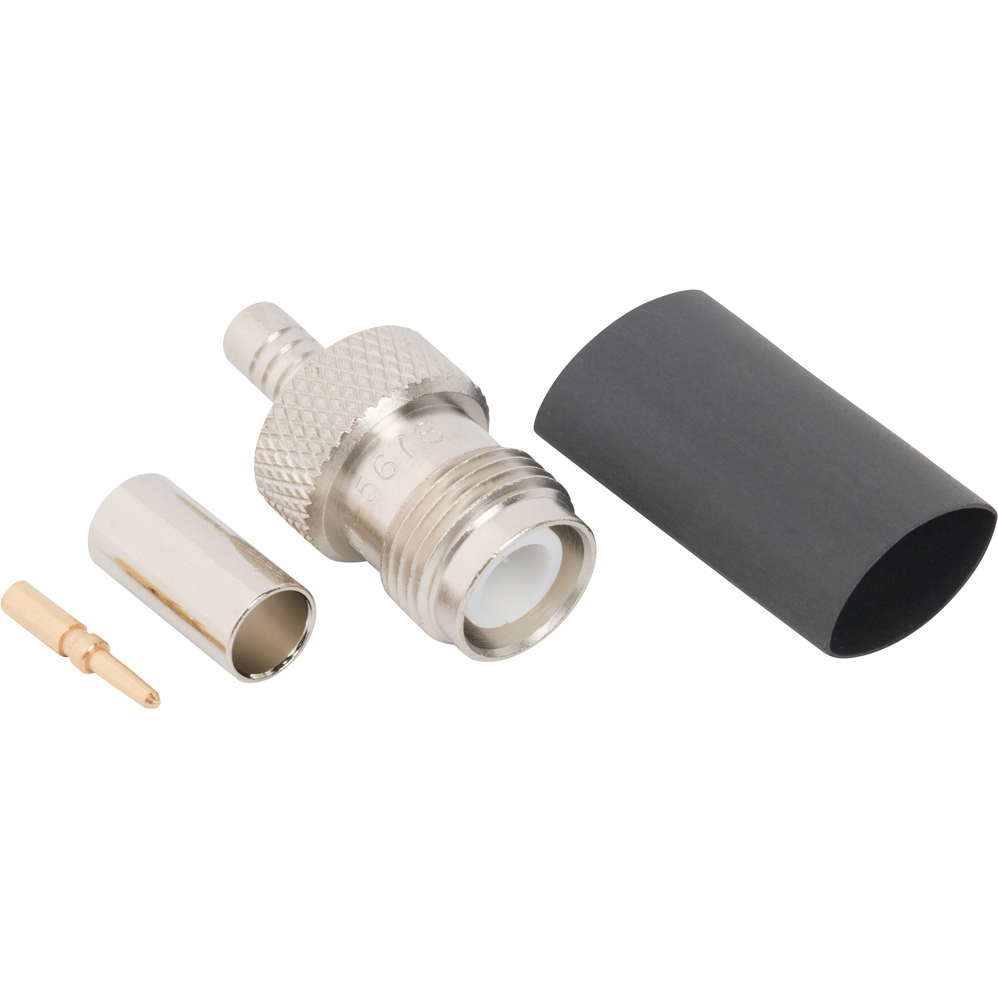 Amphenol RF-031-5678 RF-Steckverbinder Conn TNC 0Hz to 11GHz 50Ohm Crimp ST Cable Mount RCP Gold