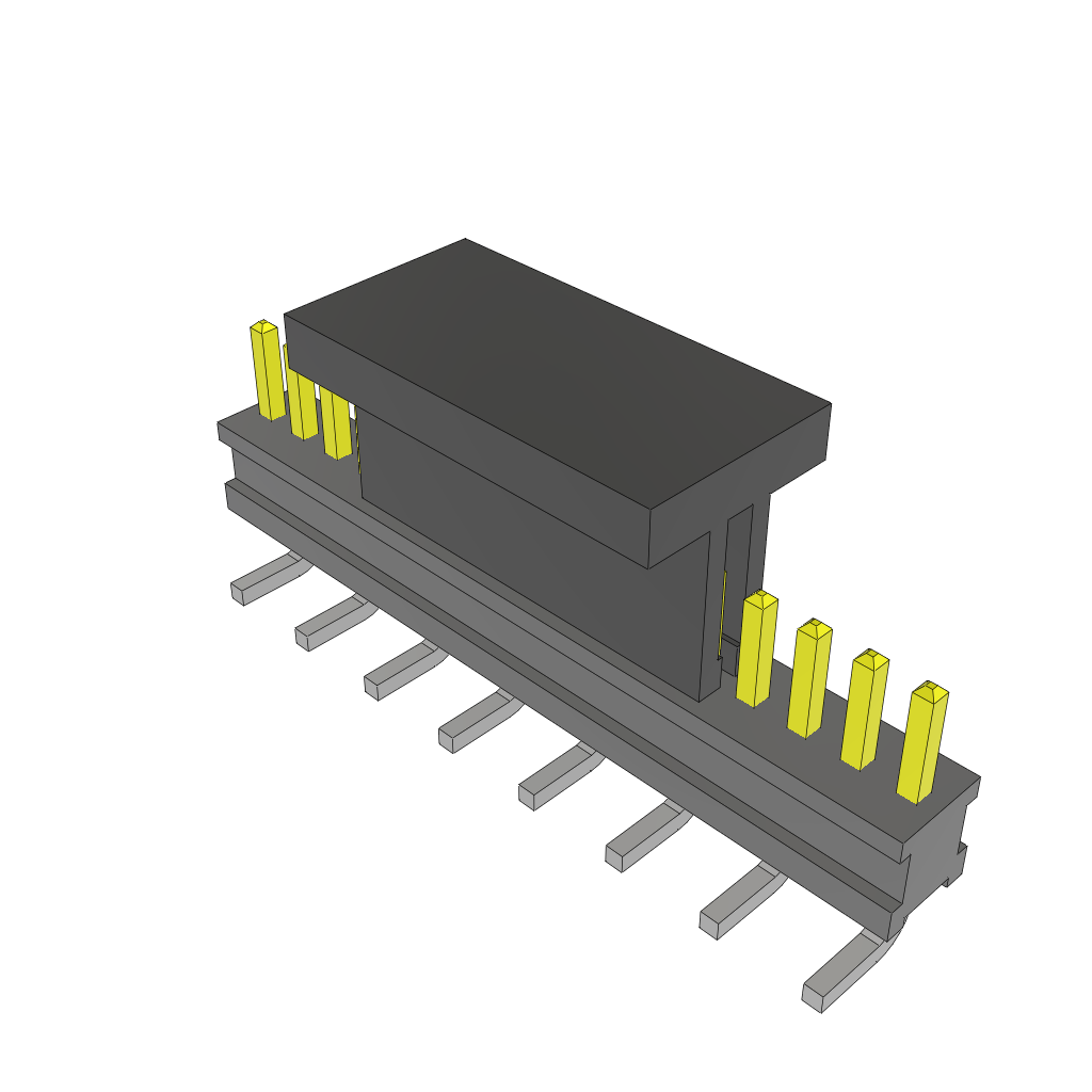 Samtec-FTR-110-03-G-D-P Steckverbinderleisten und Leiterplattenbuchsen Conn Unshrouded Header HDR 20 POS 1.27mm Solder ST Top Entry SMD Tube