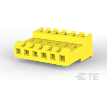 TE Connectivity-3-640600-6 Steckverbinderleisten und Leiterplattenbuchsen Conn Wire to Board RCP 6Power POS 3.96mm IDT RA Cable Mount Bag/Box