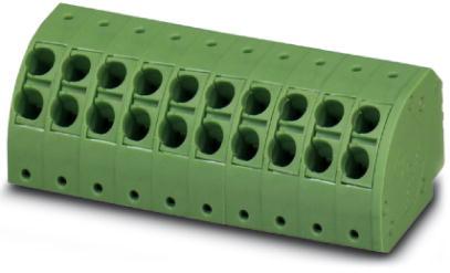 PHOENIX CONTACT-1725636 Bloques terminales del conector Conn PC Terminal Block F 8 POS 5mm Push-In Spring Cable Mount 13.5A Cardboard