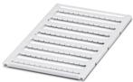 PHOENIX CONTACT-0818153 Connector Accessories Connector Accessories Terminal Block Marker Straight Polyamide White