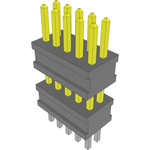 Conn Board Stacker HDR 10 POS 1.27mm Solder ST Top Entry Thru-Hole FLEX STACK™ Layer