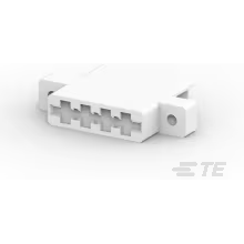 TE Connectivity-145233-1 Connector Discrete Wire Housing Conn Housing RCP 4 POS 3.5mm Crimp ST Panel Mount Natural