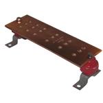 COPPER BUSBAR 18 HOLES 12 IN L CAN BE USED AS A COMMON GROUND POINT AND POWER APPLICATIONS