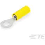 PIDG Ring Tongue Terminal 22-26AWG Copper Yellow 16.41mm Tin Loose