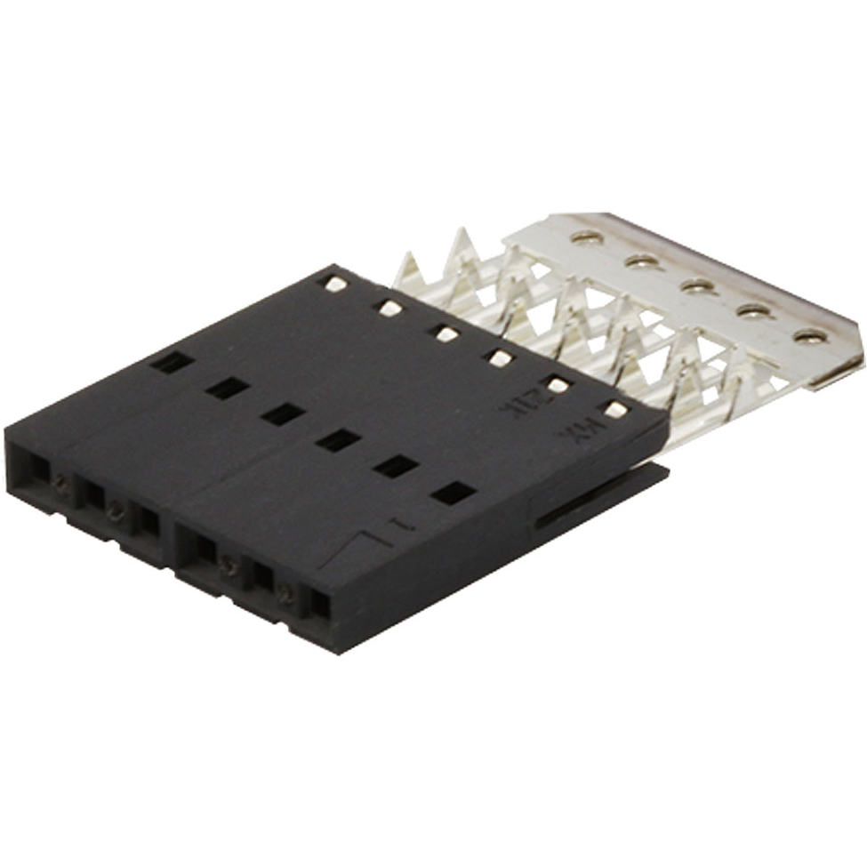 Molex-0015474080 Piastre connettori e prese PCB Conn IDC Connector F 8 POS 2.54mm IDT ST Cable Mount SL Tube