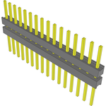 Conn Board Stacker HDR 16 POS 2.54mm Solder ST Top Entry Thru-Hole Bulk