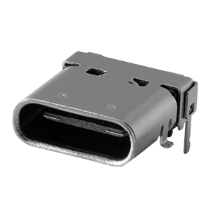 Same Sky (formerly CUI Devices)-UJ32-C-H-G-H2-SMT-TR Connector USB Conn USB 3.2 Type C RCP 24 POS 0.5mm/(0.4mm/0.65mm/0.8)mm Solder RA SMD/Thru-Hole 24 Terminal 1 Port T/R