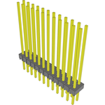 Conn Unshrouded Header HDR 24 POS 2.54mm Solder ST Top Entry Thru-Hole Bulk