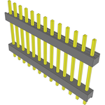 Conn Board Stacker HDR 13 POS 2.54mm Solder ST Top Entry Thru-Hole Bulk