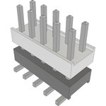 Conn Board Stacker HDR 10 POS 2.54mm Solder ST Top Entry SMD Tube