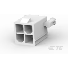 TE Connectivity-1586039-4 Steckverbinderleisten und Leiterplattenbuchsen Conn Wire to Board HDR 4Power POS 4.2mm Solder ST Top Entry Thru-Hole Tray
