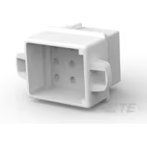 TE Connectivity-1-480277-0 Connector Discrete Wire Housing Conn Housing RCP 9 POS 5.1mm Crimp ST Cable Mount Natural Package