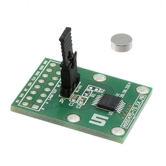 ams OSRAM-AS5047D-TS_EK_AB Sensor Development Boards and Kits AS5047D Angular and Linear Position Sensor Adapter Board