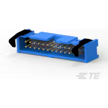TE Connectivity-2-1761608-9 Embases de raccordement et réceptacles PCB Conn Ejector Header HDR 26 POS 2.54mm Solder ST Thru-Hole Tube