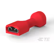 TE Connectivity-2-520275-2 Steckverbinderanschlüsse Quick Disconnect Terminal 18-22AWG Brass Red F 23.74mm Tin Carton/Loose