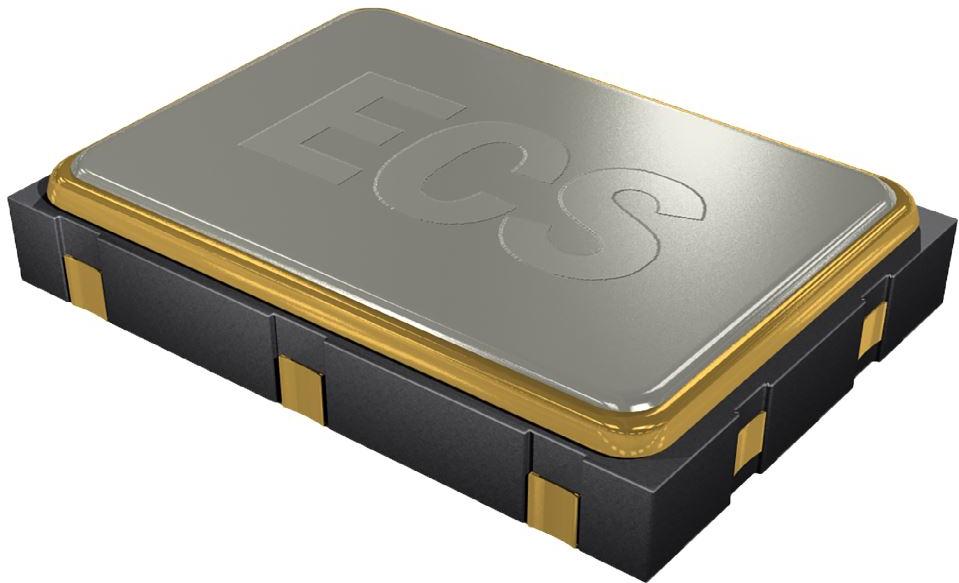 ECS Inc International-ECS-VXO-73-40.00-TR Oscillatore controllato Oscillator VCXO 40MHz ±50ppm (Stability) 15pF CMOS 60% 3.3V 6-Pin Mini-CSMD T/R
