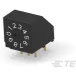 TE Connectivity-DRD16RAE04 Commutateur DIP Switch DIP N.O./N.C. SP16T 16 Flush Screwdriver 20VAC 20VDC 0.4VA PC Pins 10000Cycles 2.54mm Thru-Hole Tube