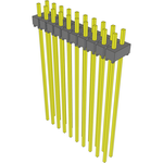 Conn Unshrouded Header HDR 20 POS 2.54mm Solder ST Top Entry Thru-Hole Bulk