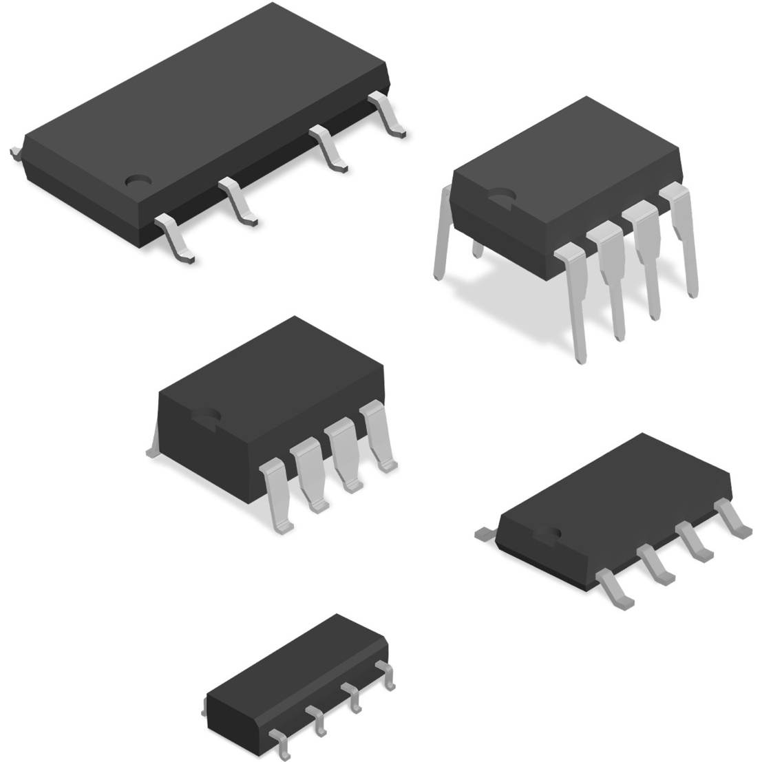 Littelfuse-LAA127 Halbleiterrelais Solid State Relay 50mA 1.5V DC-IN 0.2A 250V AC/DC-OUT 8-Pin PDIP Tube