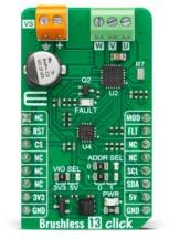MikroElektronika-MIKROE-5886 Cartes et kits de développement de gestion de la puissance STSPIN830 Motion Motor Control Click Board