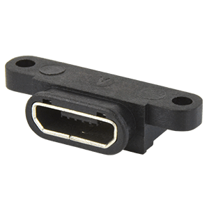 Same Sky (formerly CUI Devices)-UJ2-MIBH-2-SMT-TR-67 Connector USB Conn Micro USB 2.0 Type B RCP 5 POS 0.65mm Solder RA SMD 5 Terminal 1 Port T/R