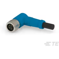 TE Connectivity-T4061410004-002 null Cable Assembly Circular Sensor/Actuator 1m 24AWG M8 Circular 4 POS F Crimp