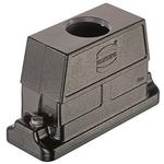 Hood 180° 24B Shell Size Powder Die Cast Aluminum Screw Lock Han®