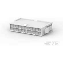 TE Connectivity-2-794953-2 Connector Discrete Wire Housing Conn Housing PL 22 POS 4.2mm Crimp ST Panel Mount Natural Bag