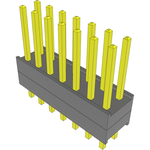 Conn Board Stacker HDR 14 POS 2.54mm Solder ST Top Entry Thru-Hole Bulk