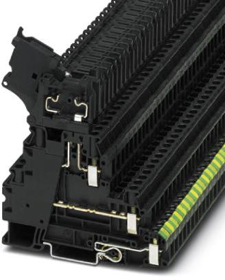 PHOENIX CONTACT-3214320 Steckverbinder, Klemmenblöcke Conn Ground Modular Terminal Block 5 POS 6.2mm Screw DIN Rail 36A