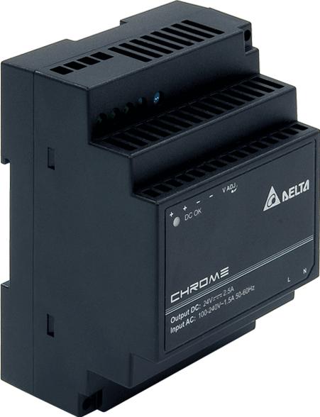 Delta Electronics-DRC-24V60W1AZ AC-DC-Spannungsversorgung AC/DC Power Supply Single-OUT 24V 2.5A 60W 6-Pin Carton