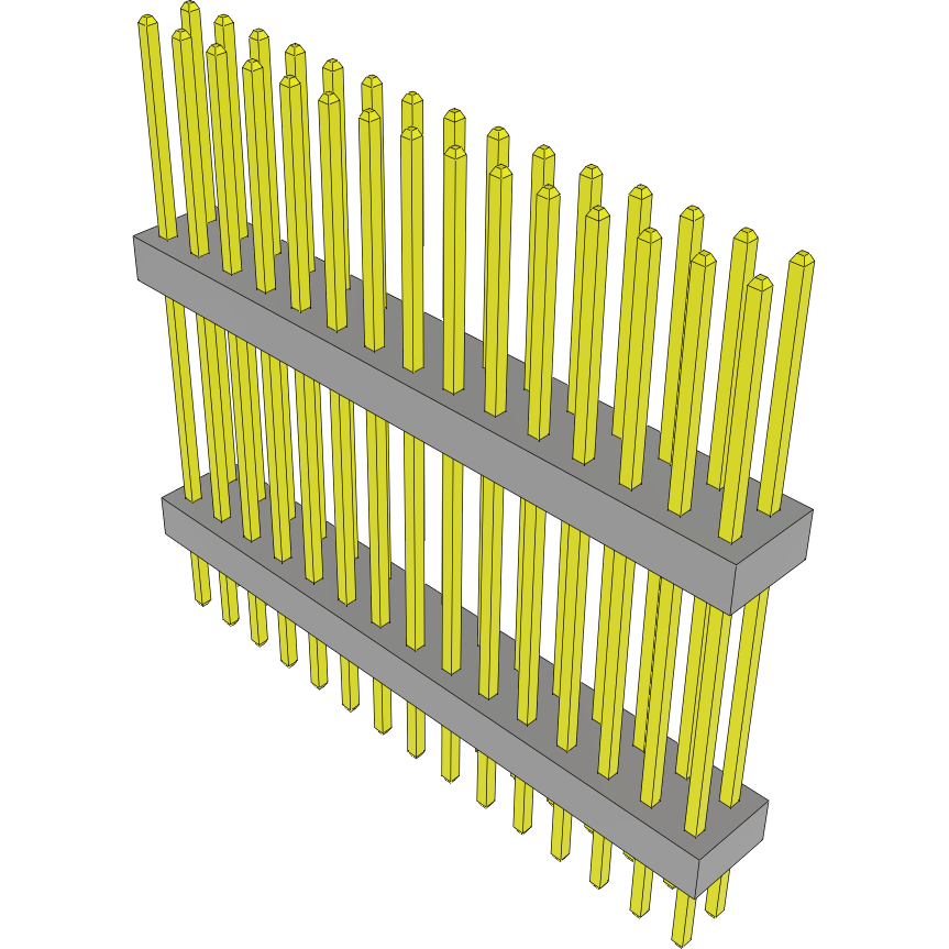 Samtec-TW-15-12-L-D-590-160 Steckverbinderleisten und Leiterplattenbuchsen Conn Board Stacker HDR 30 POS 2mm Solder ST Top Entry Thru-Hole Bulk