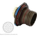 Conn Circular PIN 37 POS Solder ST Jam Nut 37 Terminal 1 Port