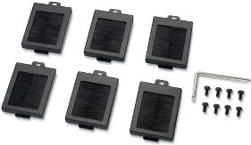 American Power Conversion-AR7706 Kabelzubehör Cable Accessories Vertical Mounting Rail Brush strip Kit Black