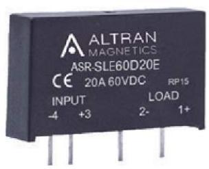 Altran Magnetics, Inc-ASR-SLE60D3-L Solid State Relays - SSRs Relay SSR 20mA 10V DC-IN 3A 50V DC-OUT 4-Pin SIP Module Bulk