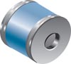 Bourns-2039-80-B5LF Tubos de descarga de gas Gas Discharge Tubes 800VDC 2.5kADC 2.5AAC 1pF Radial Thru-Hole