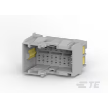 TE Connectivity-1-1718491-2 Einzeladersteckverbinder, Gehäuse Conn Housing PL 25 POS 4mm/5mm Crimp ST Panel Mount Gray Box
