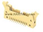 HARTING-09195207913 Steckverbinderleisten und Leiterplattenbuchsen Conn Ejector Header HDR 20 POS 2.54mm Solder RA Side Entry Thru-Hole Carton