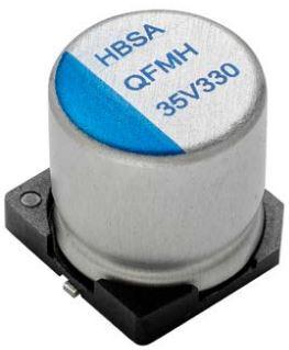 Eaton-EHBSA035M4711012T Aluminium-Polymer-Kondensator Cap Aluminum Polymer Hybrid 470uF 35VDC 20%( 10 X 12.3mm) SMD 0.014 Ohm 3.5A 4000h 125°C Automotive AEC-Q200