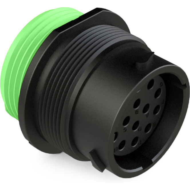 Amphenol-AHDP04-18-14SN-WTA 圆形连接器 Conn Circular SKT 14 POS ST Panel Mount 14 Terminal 1 Port