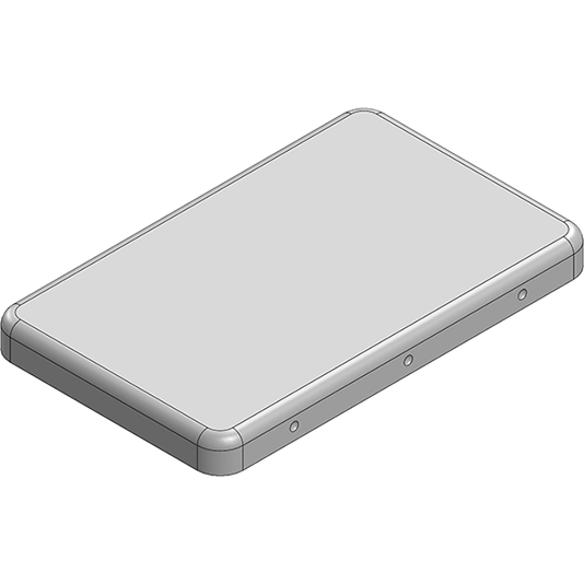 Masach Tech-MS326-10C null 33 x 20.4 x 2.8mm Two-piece Drawn-Seamless RF Shield/EMI Shield COVER (CRS)