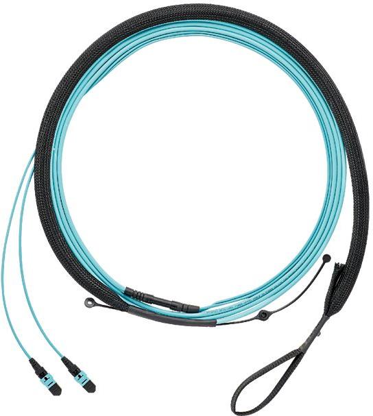 Panduit-FWTYL7575KNM005 Cable Assembly Fiber Optic Cable Assembly Indoor Trunk 5m PANMPO to PANMPO 12 to 12 POS F-F