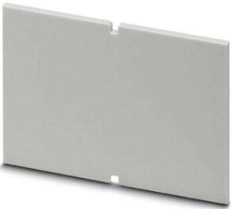 PHOENIX CONTACT-2203358 null Side Panel For Use With Housing Half Shells, Light Gray, Polycarbonate