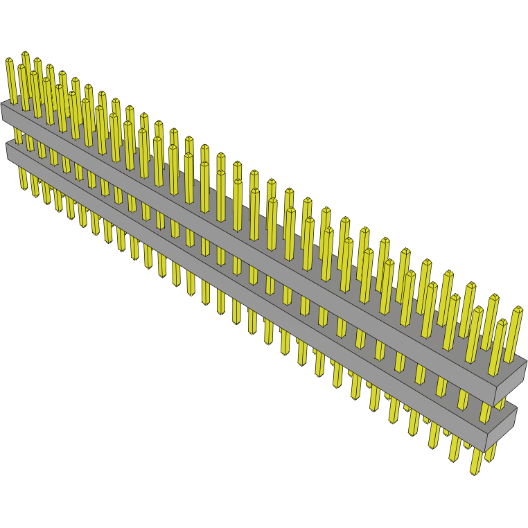 Samtec-TW-30-10-G-D-265-150 Steckverbinderleisten und Leiterplattenbuchsen Conn Board Stacker HDR 60 POS 2mm Solder ST Top Entry Thru-Hole Bulk